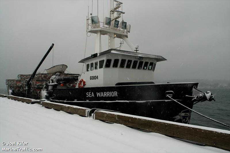 sea warrior (Fishing vessel) - IMO , MMSI 366980490, Call Sign WCP2648 under the flag of United States (USA)