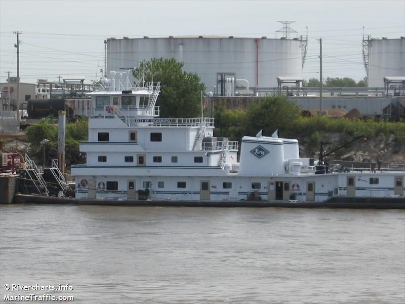 city of vicksburg (Local type) - IMO , MMSI 366996120, Call Sign WDC2660 under the flag of United States (USA)