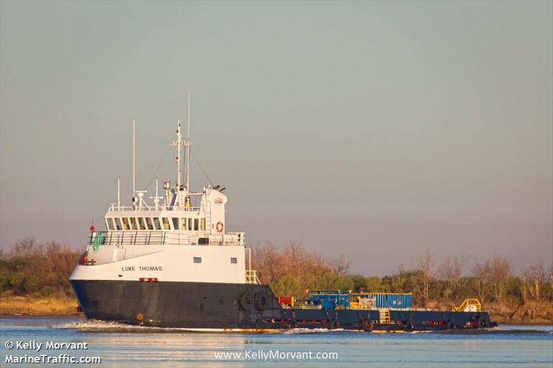 luke thomas (Offshore Tug/Supply Ship) - IMO 9558440, MMSI 367396620, Call Sign WDE7707 under the flag of United States (USA)