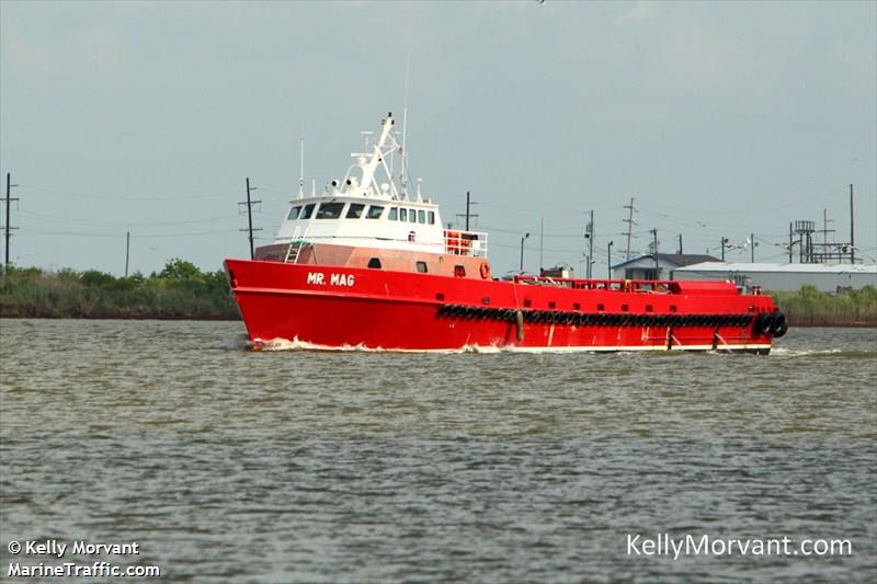 mr. mag (Offshore Tug/Supply Ship) - IMO 8964678, MMSI 367397990, Call Sign WDE7813 under the flag of United States (USA)