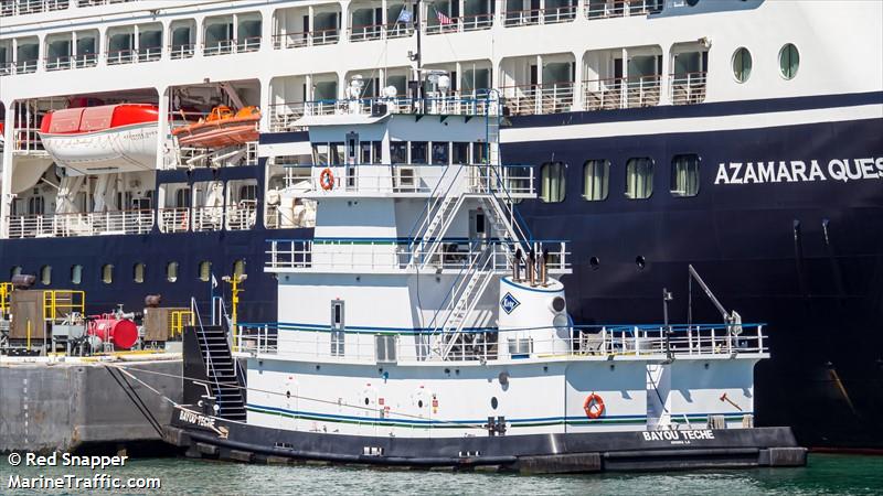 bayou teche (Tug) - IMO , MMSI 367622970, Call Sign WDK9354 under the flag of United States (USA)