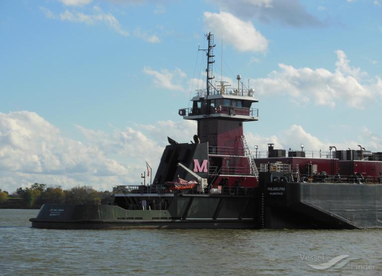 lois ann l moran (Pusher Tug) - IMO 9415777, MMSI 368468000, Call Sign WDE9542 under the flag of United States (USA)