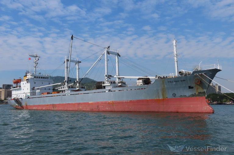 full kuo shin (Refrigerated Cargo Ship) - IMO 8604967, MMSI 372768000, Call Sign 3EZA5 under the flag of Panama