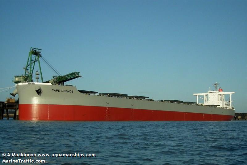 cape cosmos (Bulk Carrier) - IMO 9603374, MMSI 373657000, Call Sign 3FDX2 under the flag of Panama