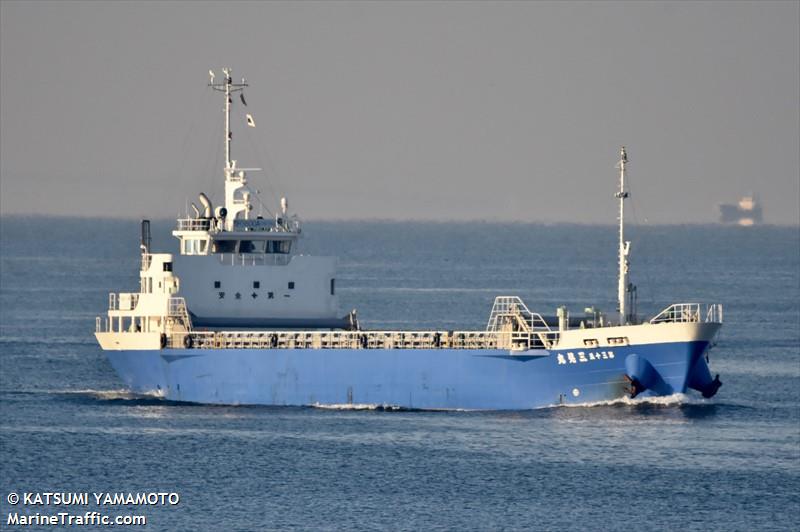 no35 sankou maru (General Cargo Ship) - IMO 9535917, MMSI 431000563, Call Sign JD2661 under the flag of Japan