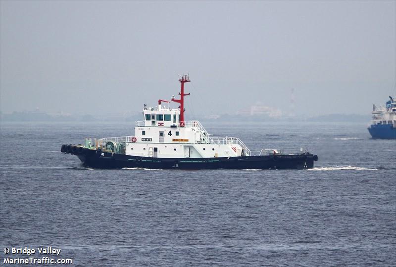 hayate (Tug) - IMO , MMSI 431012808, Call Sign JD4534 under the flag of Japan