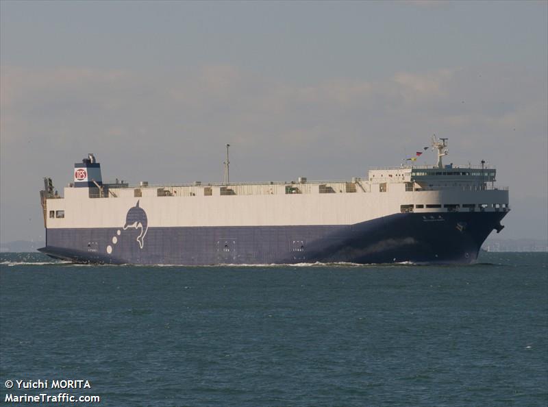 houtoku maru (Vehicles Carrier) - IMO 9362906, MMSI 431200705, Call Sign JD2301 under the flag of Japan