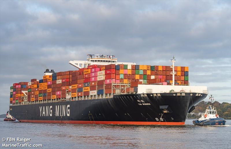 ym winner (Container Ship) - IMO 9684689, MMSI 477314700, Call Sign VROL7 under the flag of Hong Kong