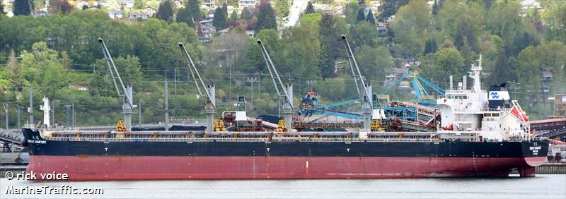 great comfort (Bulk Carrier) - IMO 9738521, MMSI 477510700, Call Sign VRNO7 under the flag of Hong Kong