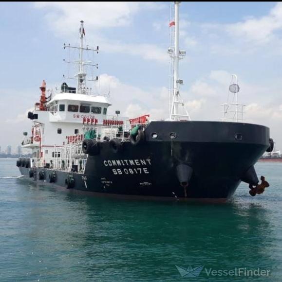 commitment (Bunkering Tanker) - IMO 9834882, MMSI 563057800, Call Sign 9V5640 under the flag of Singapore