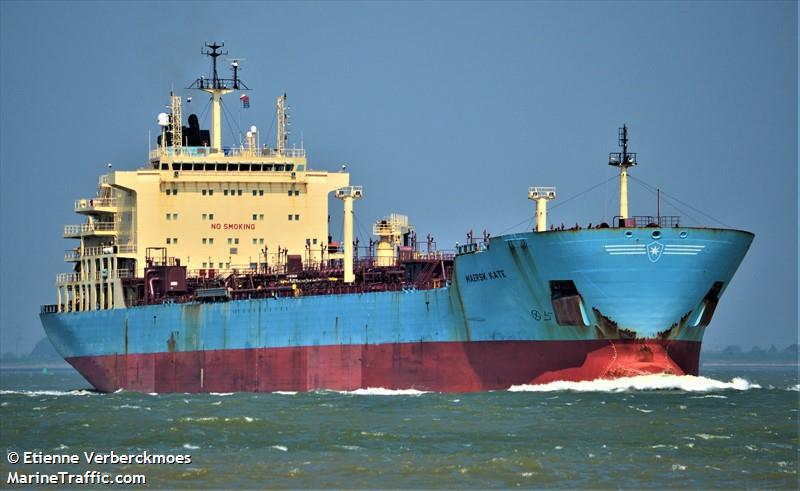 maersk kate (Chemical/Oil Products Tanker) - IMO 9431276, MMSI 566582000, Call Sign 9V6044 under the flag of Singapore