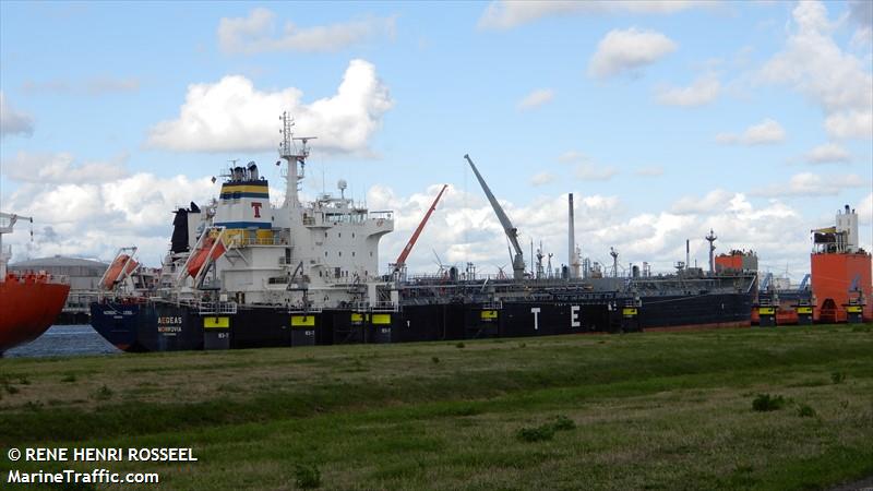 aegeas (Chemical/Oil Products Tanker) - IMO 9315800, MMSI 636014902, Call Sign A8XI6 under the flag of Liberia