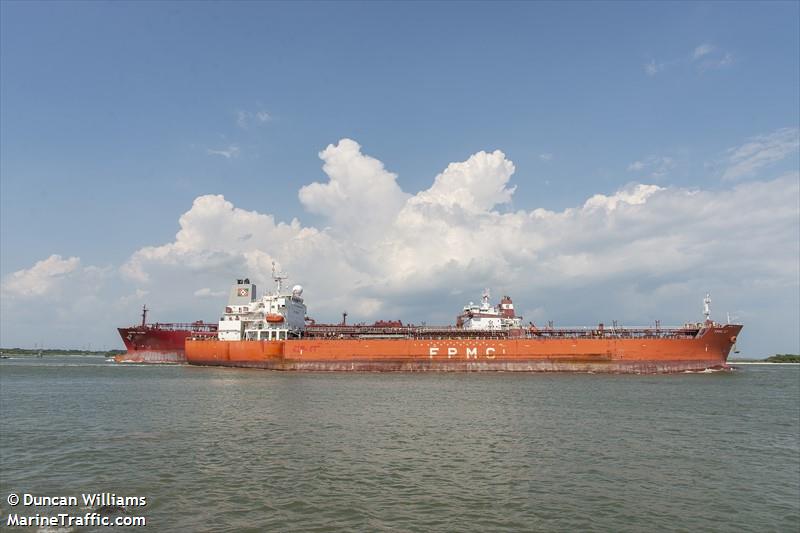 fpmc 27 (Chemical/Oil Products Tanker) - IMO 9528366, MMSI 636015248, Call Sign A8ZM6 under the flag of Liberia