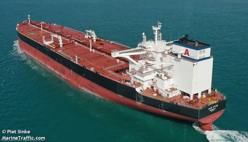 almi atlas (Crude Oil Tanker) - IMO 9816323, MMSI 636017969, Call Sign D5NP3 under the flag of Liberia