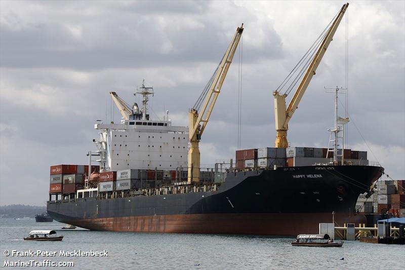 happy helena (Container Ship) - IMO 9349368, MMSI 636019256, Call Sign D5TQ9 under the flag of Liberia