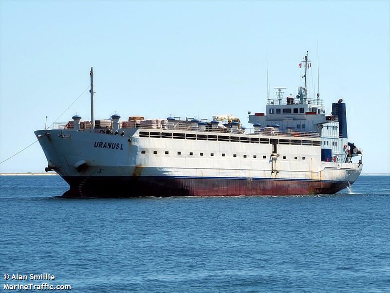 uranus l (Livestock Carrier) - IMO 8129254, MMSI 667001603, Call Sign 9LU2406 under the flag of Sierra Leone