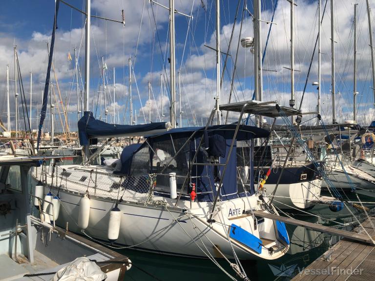arte (Sailing vessel) - IMO , MMSI 211807060, Call Sign D 3755 under the flag of Germany