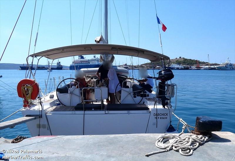 dabchick (Sailing vessel) - IMO , MMSI 227910790, Call Sign FAF9611 under the flag of France