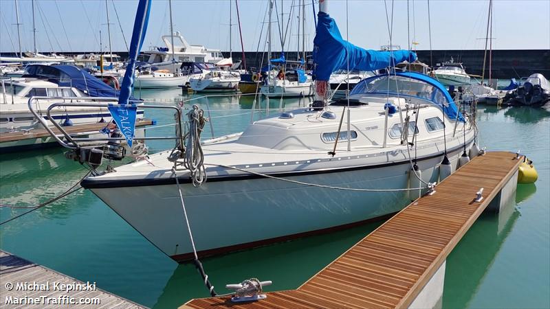 falkor (Sailing vessel) - IMO , MMSI 232004660 under the flag of United Kingdom (UK)