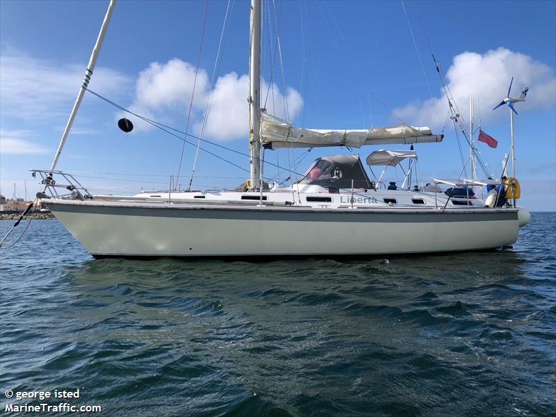 liberta solo sailor (Sailing vessel) - IMO , MMSI 232066000, Call Sign MXUZ6 under the flag of United Kingdom (UK)