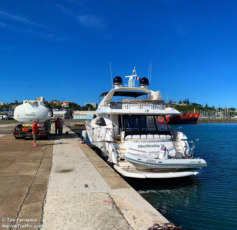 melinda v (Pleasure craft) - IMO , MMSI 235059443, Call Sign AJF017N under the flag of United Kingdom (UK)