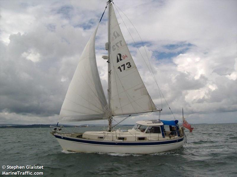 ellos star (Sailing vessel) - IMO , MMSI 235114611, Call Sign MHEZ7 under the flag of United Kingdom (UK)