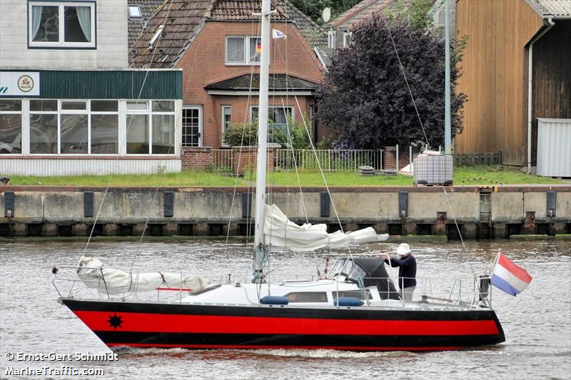 northstar (Sailing vessel) - IMO , MMSI 244001489, Call Sign PD5944 under the flag of Netherlands
