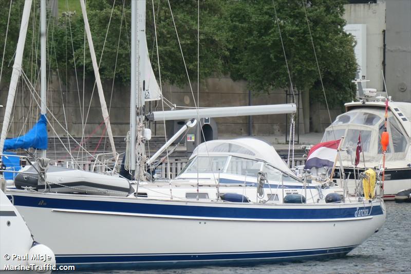 datcha (Pleasure craft) - IMO , MMSI 244002311, Call Sign PH7225 under the flag of Netherlands