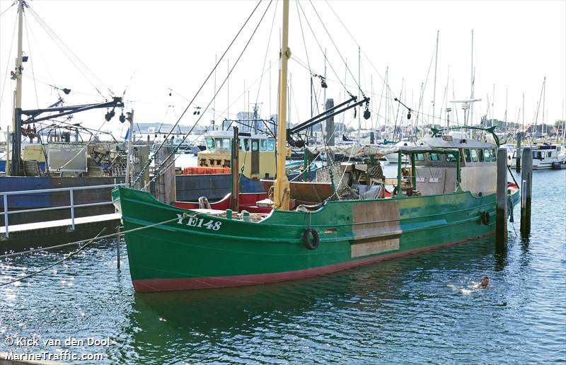 ye-148 nooitgedacht (Fishing vessel) - IMO , MMSI 244050670 under the flag of Netherlands