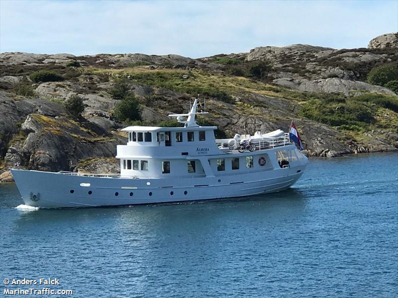aurora (Pleasure craft) - IMO , MMSI 244060938, Call Sign PG6340 under the flag of Netherlands