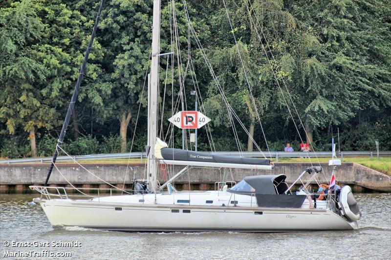 true companion (Pleasure craft) - IMO , MMSI 244620893, Call Sign PE 2726 under the flag of Netherlands