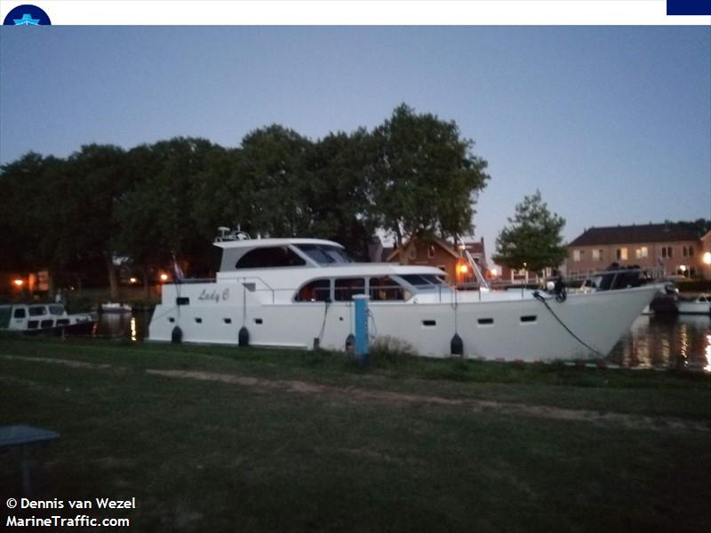 lady c (Pleasure craft) - IMO , MMSI 244830287, Call Sign PH6817 under the flag of Netherlands
