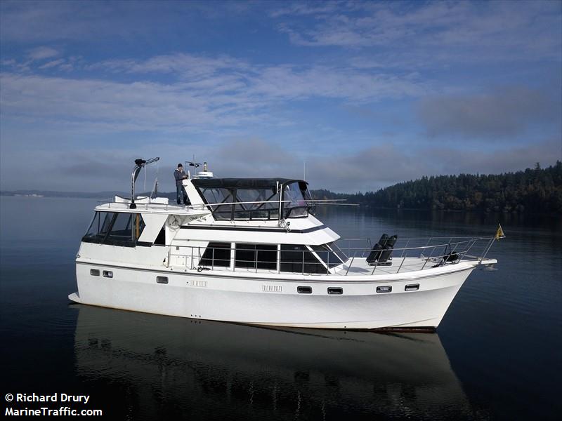 hush calm (Pleasure craft) - IMO , MMSI 338229034 under the flag of USA