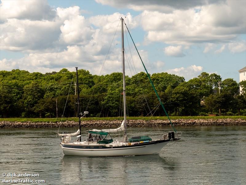 china rose (Sailing vessel) - IMO , MMSI 338354507 under the flag of USA