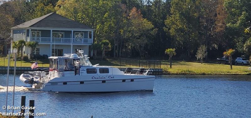 cruisin cat (Pleasure craft) - IMO , MMSI 367764910 under the flag of United States (USA)