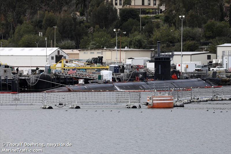 us submarine (Unknown) - IMO , MMSI 369970221 under the flag of United States (USA)