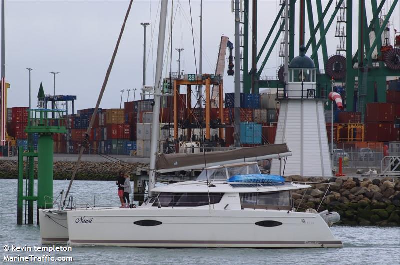 nawii (Sailing vessel) - IMO , MMSI 503010320 under the flag of Australia