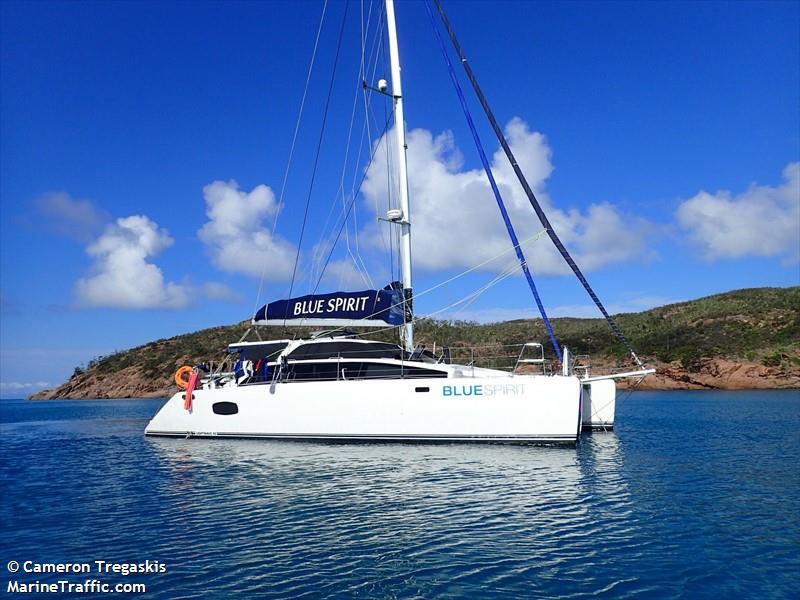 blue spirit (Sailing vessel) - IMO , MMSI 503534500, Call Sign 859550 under the flag of Australia