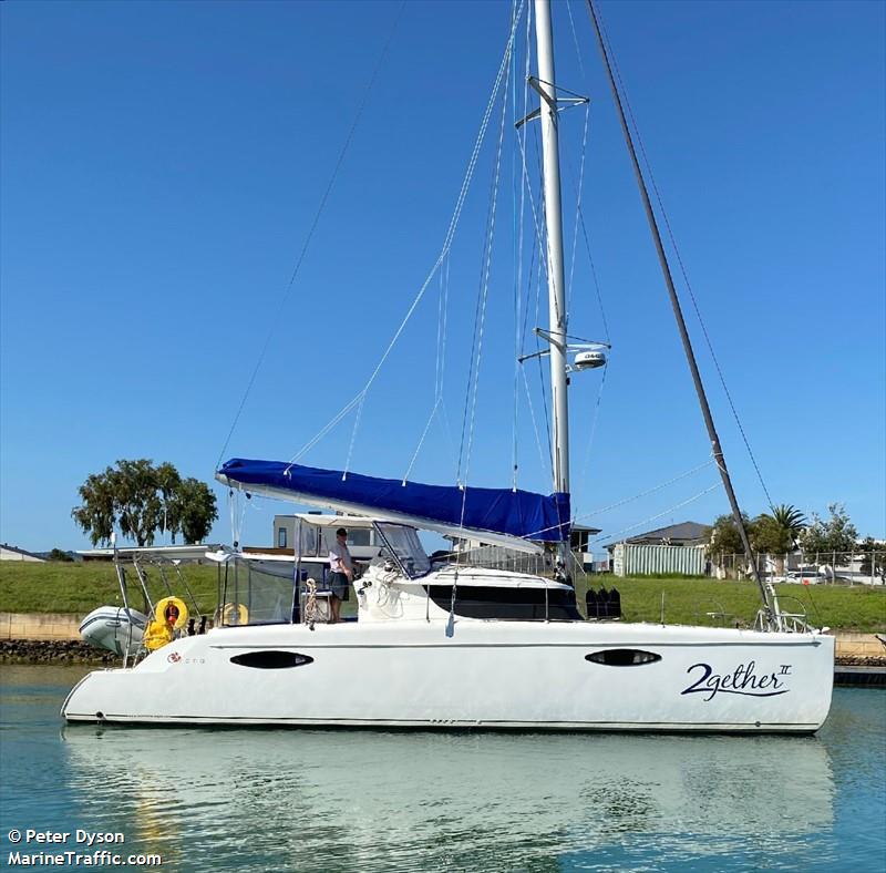 2gether ii (Sailing vessel) - IMO , MMSI 503646500, Call Sign VF 483 under the flag of Australia