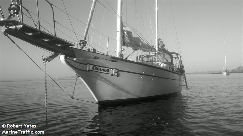 diana (Sailing vessel) - IMO , MMSI 503676900, Call Sign D31184N under the flag of Australia