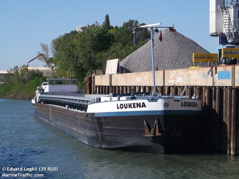 loukena (Cargo ship) - IMO , MMSI 226007780, Call Sign FM5283 under the flag of France