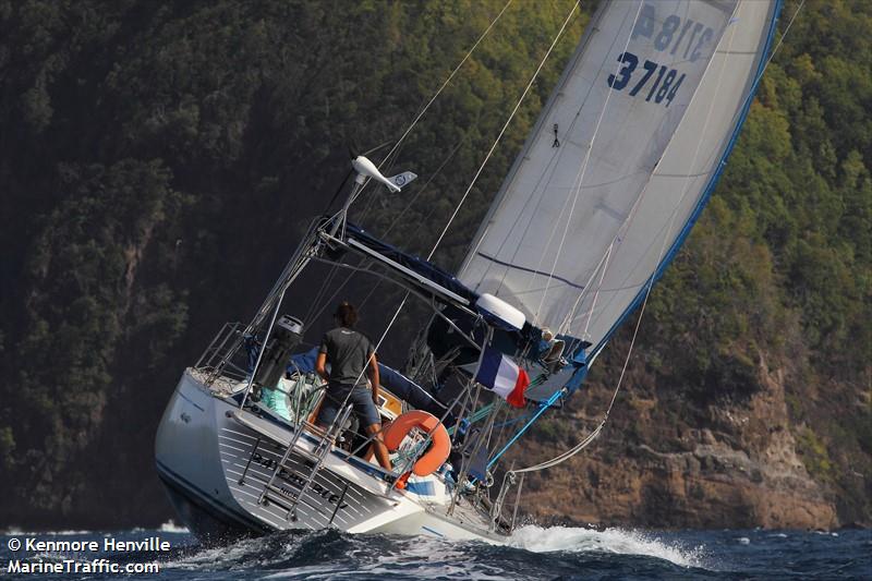 bateau bleu (Sailing vessel) - IMO , MMSI 227742920, Call Sign FGF6636 under the flag of France