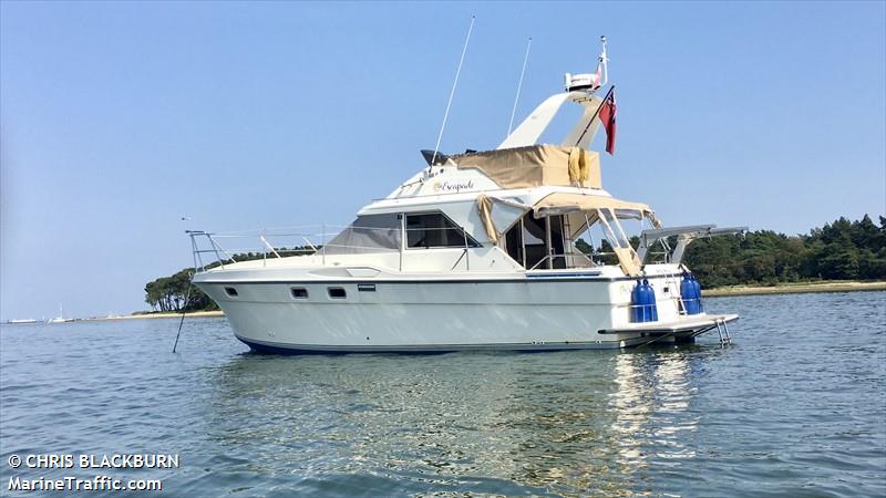 escapade of tamar (Pleasure craft) - IMO , MMSI 232030046, Call Sign MICV5 under the flag of United Kingdom (UK)