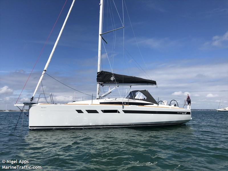 aurora (Sailing vessel) - IMO , MMSI 235031725, Call Sign ZNSG2 under the flag of United Kingdom (UK)