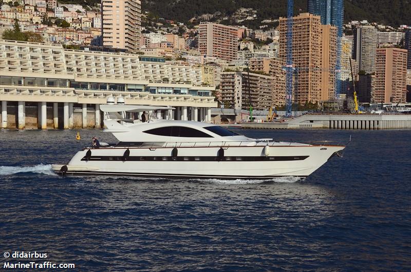 elegance of cannes (Pleasure craft) - IMO , MMSI 235916128 under the flag of United Kingdom (UK)