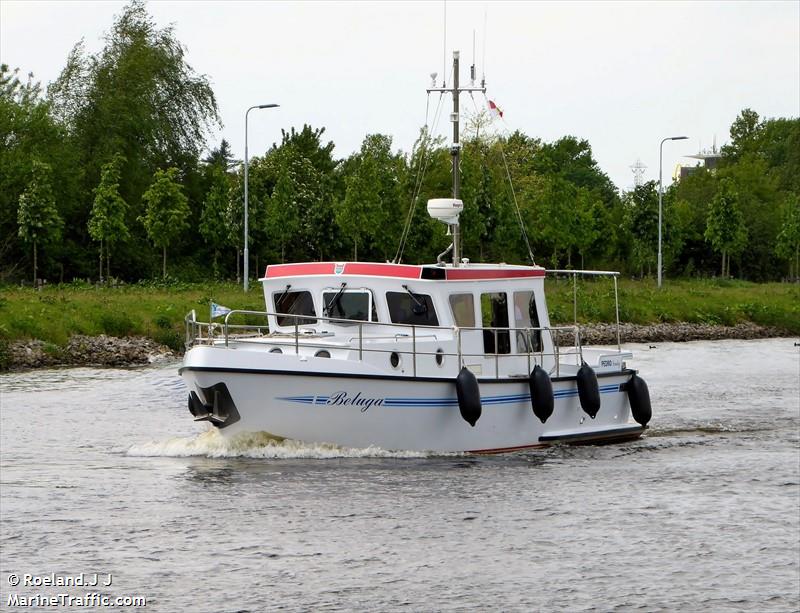 beluga (Pleasure craft) - IMO , MMSI 244010942, Call Sign PC6226 under the flag of Netherlands