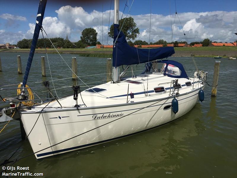 dalwhinnie (Pleasure craft) - IMO , MMSI 244710493, Call Sign PF2755 under the flag of Netherlands
