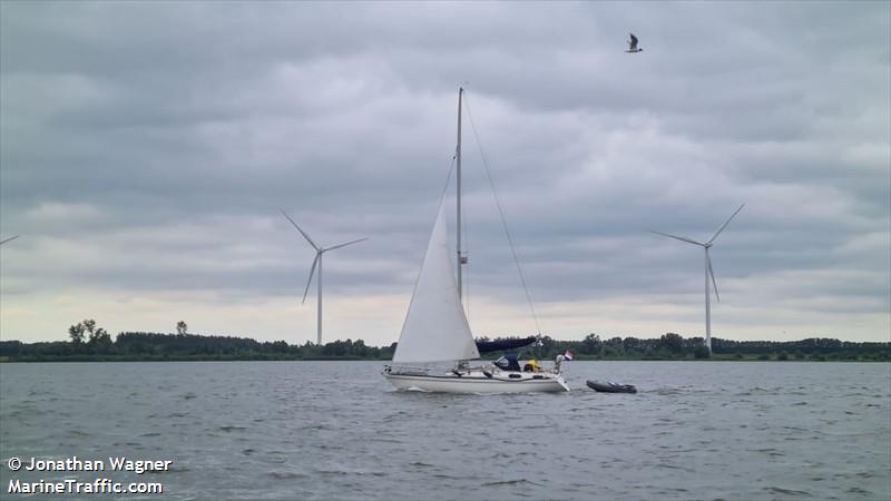 me gusta (Sailing vessel) - IMO , MMSI 244770491, Call Sign PB4860 under the flag of Netherlands