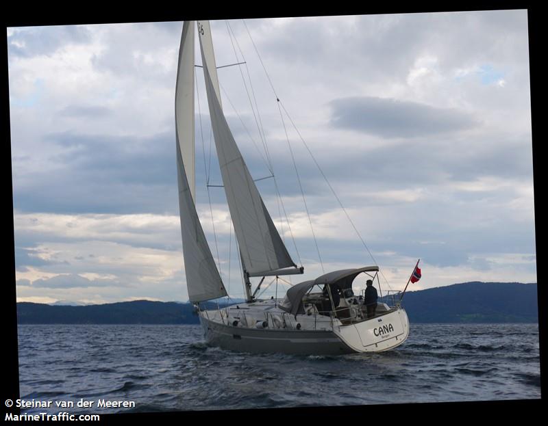 cana (Sailing vessel) - IMO , MMSI 258140080, Call Sign LI6694 under the flag of Norway