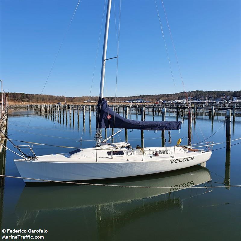 veloce (Sailing vessel) - IMO , MMSI 265812680, Call Sign SF6048 under the flag of Sweden